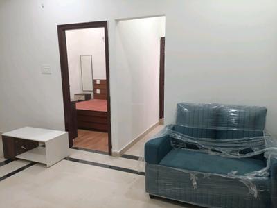 Living Room Image of 750 Sq.ft 1 BHK Apartment / Flat for rent in Madhapur Hyderabad for Rs. 24000