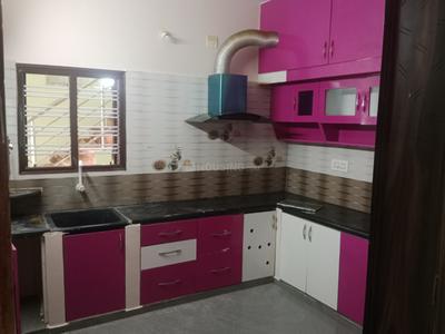 Kitchen Image of 1100 Sq.ft 2 BHK Builder Floor for rent in Vishnu Anandam Galaxy, Eluvapalli Hosur for Rs. 15500
