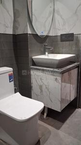 Bathroom Image of 500 Sq.ft 1 RK Builder Floor for rent in Sector 28 Gurgaon for Rs. 28000