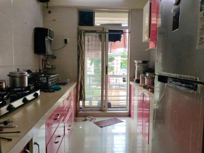 Kitchen Image of 990 Sq.ft 2 BHK Apartment / Flat for rent in Airoli Navi Mumbai for Rs. 46000