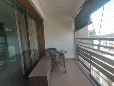 Balcony Image of 5500 Sq.ft 4 BHK Apartment / Flat for sale in Trilokesh Gulmohar Auris, Gulbai Tekra Ahmedabad for Rs. 35000000