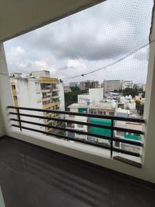 Balcony Image of 1350 Sq.ft 3 BHK Apartment / Flat for rent in Fortune Signature, Bawadiya Kalan Bhopal for Rs. 27500