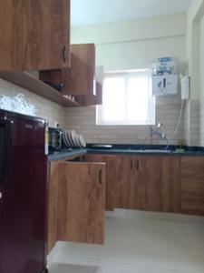 Kitchen Image of 450 Sq.ft 1 BHK Independent House for rent in Nagavara Bengaluru for Rs. 26000