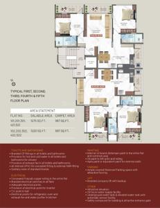 Image of 1220 Sq.ft 2 BHK Apartment / Flat for sale in Sadar Bazar, Satara for Rs. 6000000