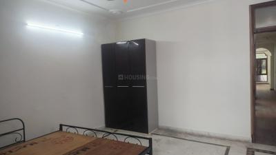 Bedroom Image of 1125 Sq.ft 3 BHK Builder Floor for rent in Malviya Nagar New Delhi for Rs. 42000
