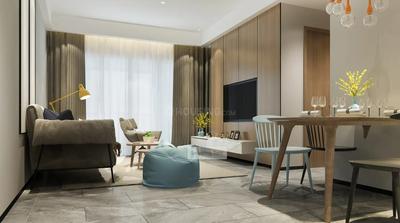 Hall Image of 1645 Sq.ft 3 BHK Apartment / Flat for sale in Gami Mirava, Panvel Navi Mumbai for Rs. 15900000