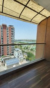 Balcony Image of 1550 Sq.ft 3 BHK Apartment / Flat for rent in Grand Riviera, Paldi Ahmedabad for Rs. 55000