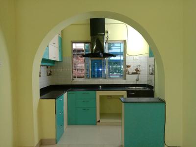 Kitchen Image of 974 Sq.ft 2 BHK Apartment / Flat for sale in Sun Tower, Kaikhali Kolkata for Rs. 4350000