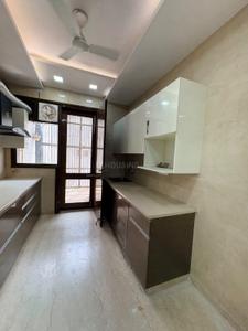 Kitchen Image of 1600 Sq.ft 3 BHK Builder Floor for rent in Paschim Vihar New Delhi for Rs. 55000