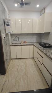 Kitchen Image of 660 Sq.ft 1 BHK Builder Floor for rent in Subhash Nagar New Delhi for Rs. 25000
