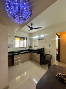 Kitchen Image of 1000 Sq.ft 2 BHK Apartment / Flat for rent in Parijat Nagar Nashik for Rs. 25000