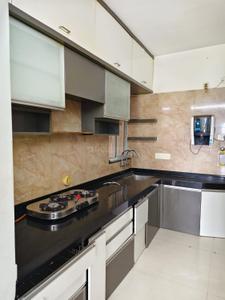 Kitchen Image of 1430 Sq.ft 3 BHK Apartment / Flat for rent in Bhandari 7 Plumeria Drive, Punawale Pune for Rs. 45000
