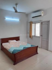 Bedroom Image of 700 Sq.ft 3 BHK Independent House for rent in Bopal Ahmedabad for Rs. 30000