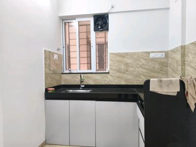 Kitchen Image of 650 Sq.ft 1 BHK Apartment / Flat for rent in VTP Leonara H Building, Mahalunge Pune for Rs. 22500