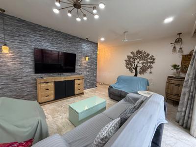 Living Room Image of 1970 Sq.ft 3 BHK Apartment / Flat for rent in Rodas Enclave Sunrays, Hiranandani Estate Thane for Rs. 130000