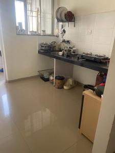 Kitchen Image of 980 Sq.ft 2 BHK Apartment / Flat for rent in Magnus Manjri Green Annexe B1 B2 B3, Hadapsar Pune for Rs. 25000