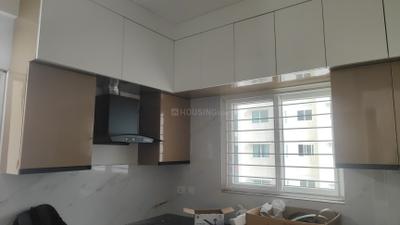 Kitchen Image of 1400 Sq.ft 3 BHK Apartment / Flat for rent in Aparna Zenon, Puppalaguda Hyderabad for Rs. 65000