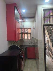 Kitchen Image of 360 Sq.ft 1 BHK Builder Floor for rent in Sector 7 Rohini New Delhi for Rs. 18500