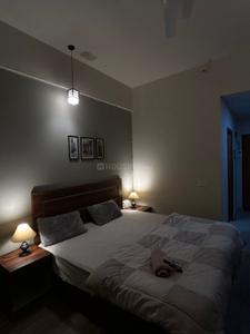 Bedroom Image of 436 Sq.ft 1 RK Studio for rent in Paramount Golfforeste Villas, Surajpur Greater Noida for Rs. 15000