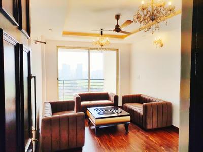 Hall Image of 1600 Sq.ft 3 BHK Apartment / Flat for sale in Bee Gee Palm Village, Sector 126 Mohali for Rs. 9200000