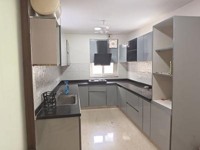 Kitchen Image of 2400 Sq.ft 3.5 BHK Builder Floor for rent in Nirwana Luxury Floors, Sector 50 Gurgaon for Rs. 80000