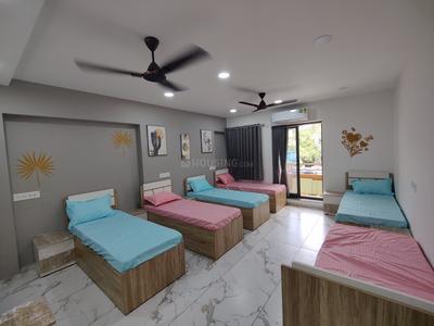 Bedroom Image of Asraya home (PG for Girls) in Gulbai Tekra, Ahmedabad