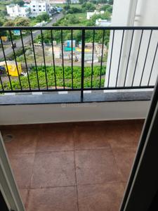 Balcony Image of 1100 Sq.ft 3 BHK Apartment / Flat for rent in Shree Laxmi Peace City, Gotal Pajri Nagpur for Rs. 18000