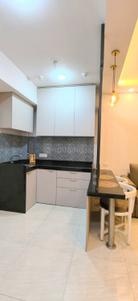 Kitchen Image of 450 Sq.ft 1 BHK Apartment / Flat for rent in Kolshet Thane for Rs. 35000