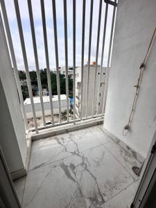 Balcony Image of 610 Sq.ft 1 BHK Builder Floor for rent in HSR Layout Bengaluru for Rs. 32000