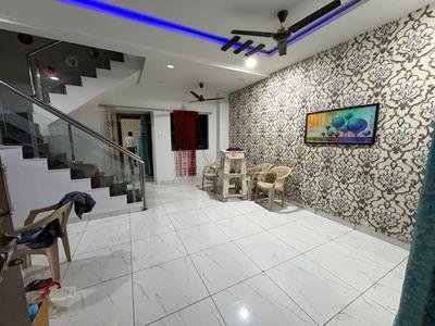 Living Room Image of 1300 Sq.ft 3 BHK Independent House for rent in Bhawrasla Indore for Rs. 18000