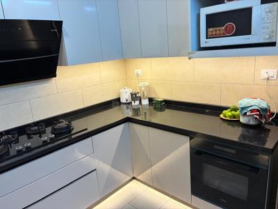 Kitchen Image of 3000 Sq.ft 3 BHK Apartment / Flat for sale in Brisk Lumbini Terrace Homes, Sector 109 Gurgaon for Rs. 25000000