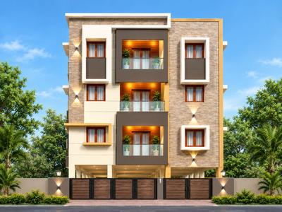 Image of 926 Sq.ft 2 BHK Apartment / Flat for sale in Gerugambakkam, Chennai for Rs. 7500000
