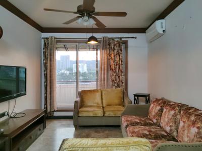 Living Room Image of 845 Sq.ft 2 BHK Apartment / Flat for rent in Kasarvadavali Thane for Rs. 26000