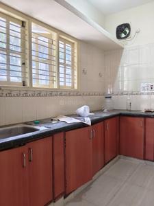 Kitchen Image of 600 Sq.ft 1 BHK Independent House for rent in C V Raman Nagar Bengaluru for Rs. 22000