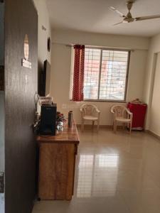 Hall Image of 638 Sq.ft 1 BHK Apartment / Flat for rent in Kate Puram, Pimple Gurav Pune for Rs. 19500