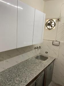 Kitchen Image of 1000 Sq.ft 1 RK Independent House for rent in Sector 23 Gurgaon for Rs. 24000