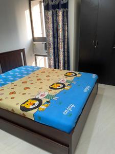 Bedroom Image of 670 Sq.ft 1 BHK Apartment / Flat for rent in Crown Lodha Quality Home Tower 2, Thane West Thane for Rs. 28000