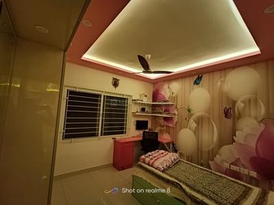 Bedroom Image of 1500 Sq.ft 3 BHK Apartment / Flat for rent in Brigade Panorama, Kambipura Bengaluru for Rs. 50000