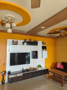 Hall Image of 1200 Sq.ft 2 BHK Apartment / Flat for rent in Sai Shri Rajesh Presidency, Ulwe Navi Mumbai for Rs. 60000