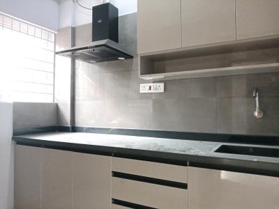 Kitchen Image of 584 Sq.ft 1 BHK Apartment / Flat for rent in Mahadevapura Bengaluru for Rs. 23500