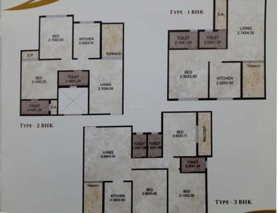 Image of 640 Sq.ft 1 BHK Apartment / Flat for sale in Swanand Bliss, Ambernath East, Ambernath for Rs. 2600000