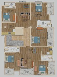 Image of 1345 Sq.ft 3 BHK Apartment / Flat for sale in Birubari, Guwahati for Rs. 7500000