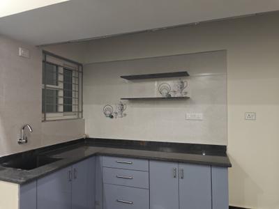 Kitchen Image of 850 Sq.ft 2 BHK Builder Floor for rent in Hongasandra Bengaluru for Rs. 25000