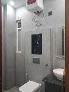 Bedroom Three Image of 1350 Sq.ft 3 BHK Builder Floor for sale in Paschim Vihar New Delhi for Rs. 28500000