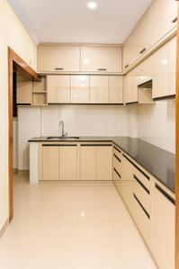 Kitchen Image of 1300 Sq.ft 3 BHK Apartment / Flat for rent in Shiva Whispering Woods, Bawadiya Kalan Bhopal for Rs. 15000