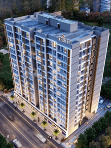 Image of 830 Sq.ft 2 BHK Apartment / Flat for sale in Tricity Crest, Panvel, Navi Mumbai for Rs. 9800000