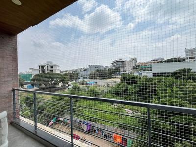 Balcony Image of 2500 Sq.ft 3 BHK Apartment / Flat for rent in Jubilee Hills Hyderabad for Rs. 110000