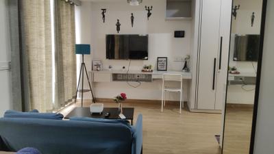 Bedroom Image of 450 Sq.ft 1 RK Apartment / Flat for rent in Yashcon Neon, Viman Nagar Pune for Rs. 50000