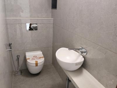 Common Bathroom Image of 1250 Sq.ft 2 BHK Apartment / Flat for sale in Kavisha Aer, Shela Ahmedabad for Rs. 5500000