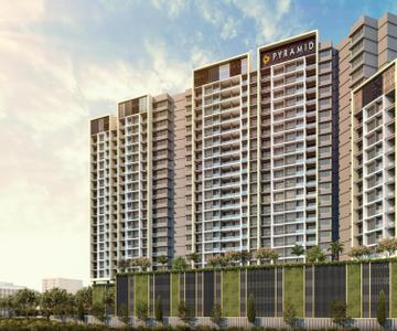 Image of 1415 Sq.ft 2 BHK Apartment / Flat for sale in Pyramid Centria, Nerul, Navi Mumbai for Rs. 19000000